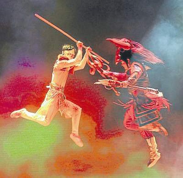 孙悟空棒打妖精声中，马中文化更进一步交流及拓展。