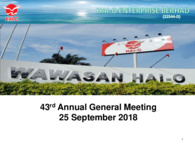 Reply to MSWG - 43rd AGM