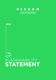 Sustainability Statement 2022